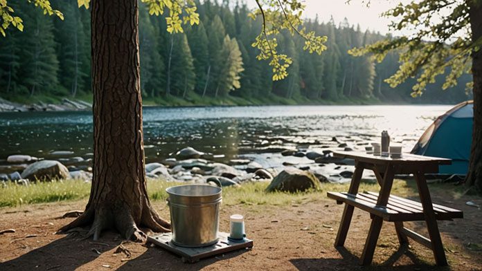 How To Wash Dishes While Camping 2