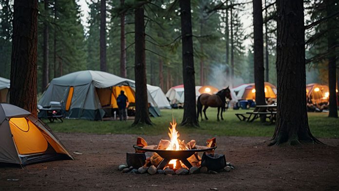 What Is Equestrian Camping 2